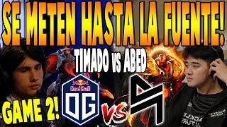 OG vs BLACKLIST GAME 2 BO2 - TIMADO WISPER CEB vs ABED NATSUMI - RIYADH MASTERS 2024 DOTA 2