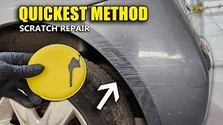QUICKEST way to repair car scratches at home Save Money Cordless drill
