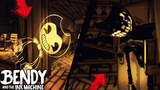 GHOST BENDY BACKWARD MAP & BUGS  Bendy and the Ink Machine Chapter 2 backwards Hacking