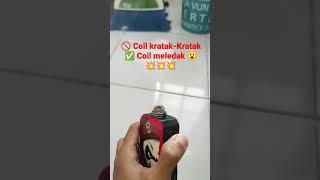 Coil vape meledak 