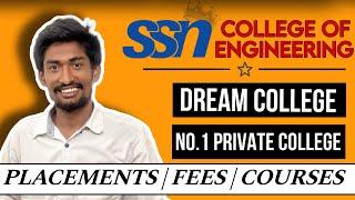 SSN Chennai 2024 Expected cutoff & Rank Placement & Fees structure Explained
