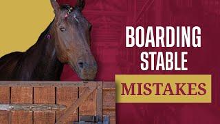 The 3 Biggest Mistakes Boarding Stables Make  Equine Law Equine Liability And Equine Inherit Risk