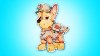 How To Draw Paw Patrol Easy Step by Step Coloring