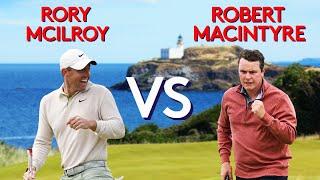 Rory McIlroy vs Robert MacIntyre  2023 Genesis Scottish Open