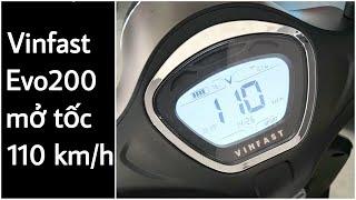 Vinfast Evo200 mở tốc 110 kmh