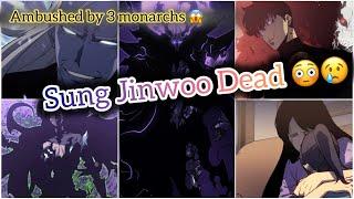 Sung Jinwoo is ambushed by 3 monarchs Beast Monarch Frost Monarch Plague Monarch Part 1