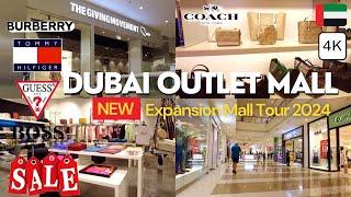 Dubai Outlet Mall Exciting NEW Expansion Tour Shopping in Dubai Deals 2024  4K Walking Tour 