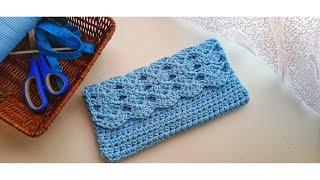 Crochet clutch bag  MirrymasCrafts