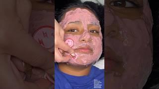 ASMR Cute Pink Jelly Mask Facial