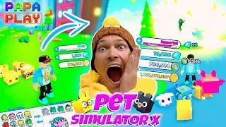 КРУТО прокачался в Pet Simulator X