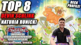 Yu-Gi-Oh CYAC Regional Top 8 Naturia Runick Deck Profile ft. Devin Schlink Baton Rouge LA 2023