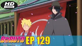 Kembali ke desa Konoha di masa lalu - Boruto Ep 129 Sub indo