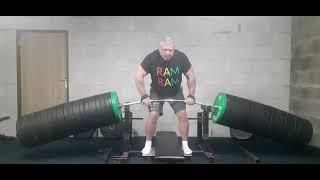 Jai Shree Ram 860 KG WORLD RECORD PARTIAL DEAD LIFT RAW