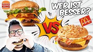 KAMPF DER RÖSTI BURGER  WELCHER BURGER IST BESSER? MCDONALDS & BURGER KING AKTION IM VERGLEICH