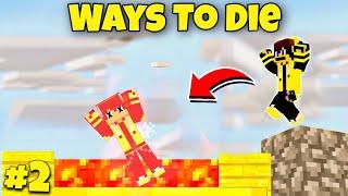 BEST WAYS to DIE in Minecraft 10 Ways To Die