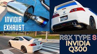 Acura RSX Invidia Q300 Exhaust Review and Sound Clips