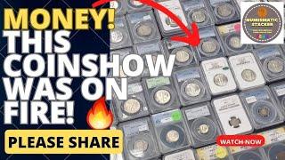 COINSHOW at Roseville was on FIRE  #gold #silver #coinshow