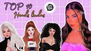 TOP 10 HEADS MAIS LINDAS - imvu