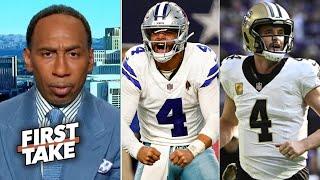 FIRST TAKE  Saints are NOT enough for Dak Prescott - Stephen A. Smith Cowboys easy win NFL Week 2