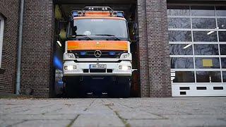 Feuerwehr Doku Deutschlands meistalarmierte Feuerwache - Berufsfeuerwehr Hamburg Barmbek