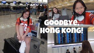 FLYING BACK TO THE PHILIPPINES BYE HK  Ryzza Mae Dizon