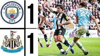 Man City Vs Newcastle 11 HIGHLIGHTS  premierleague 202425 anthony gordon Goal  gvardiol goal