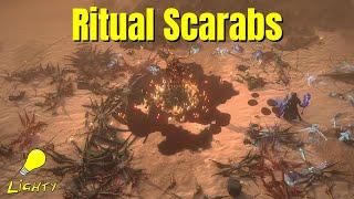 Ritual with full Scarabs for Adorned Jewels Synth Bases & More ▬ Path of Exile 3.24