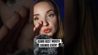 ASMR THE BEST MOUTH SOUNDS YOU HAVE WVER HEARD  #asmrvideo #asmrsounds #asmrmouthsounds