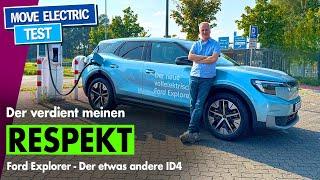 Ford Explorer Electric - Überraschend effizient - Autobahn-Reichweite Software und Ladekurve