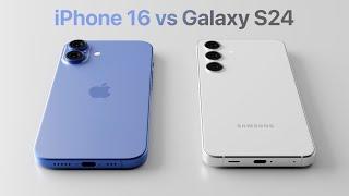 Apple iPhone 16 vs Samsung Galaxy S24 Full Comparison