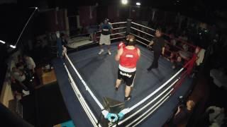 Ultra White Collar Boxing  Alloa  James Currie VS Ryan Dawson