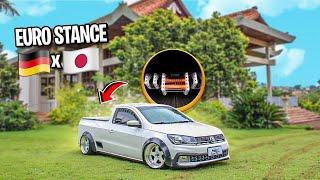 SAVEIRO TREND G7 RODAS TALUDA EURO STANCE *my japão em brasil*