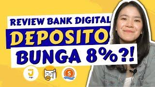DAPAT BUNGA 8% DARI DEPOSITO?  REVIEW BANK DIGITAL - SEABANK NEO COMMERCE BANK JAGO