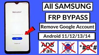 Finally New Method All Samsung Frp Bypass Android 121314  Google Account Remove *#0*# - Adb Fail