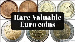 Rare Euro coins that are worth thousands