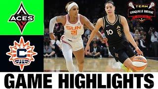 Las Vegas Aces vs Connecticut Sun Highlights  Womens Basketball  2024 WNBA