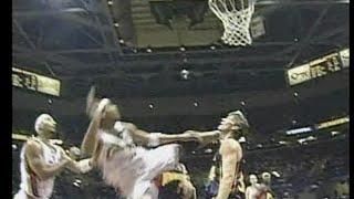 Ira Newble Kicks Mike Dunleavy in the Face