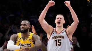 Nuggets Sweep Lakers Nikola Jokic Passes Wilt Triple Doubles 2023 NBA Playoffs