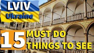 Best things to see in LVIV  15 MUST DO THINGS  Ukraine  Travel Guide