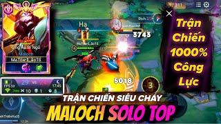 Maloch S3 2024  MALOCH ĐI TOP VS QI  TRẬN CHIẾN SIÊU CHÁY  MALOCH FULL ĐAME GÁNH TEAM - LẬT KÈO