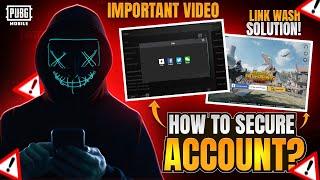 IMPORTANT  Link Wash Solution  Secure￼￼ Your Account Now  How Recover Account PUBGM