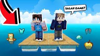 MINECRAFT RAFT TAPI ITEM OP MENGAPUNG DI LAUTAN