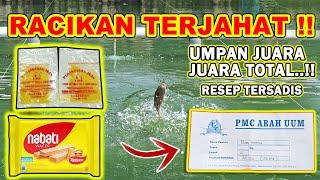 UMPAN ANDALAN JUARA  RACIKAN UMPAN IKAN MAS SPESIAL IKAN RAMEKECIL BIKIN NETER TERUS