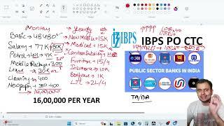 IBPS PO CTC  Basic Pay  Annual Package  Salary