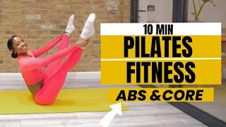 10min Quick Pilates Abs & Core Circuit for Strength & Mobility  Intermediate Home Workout