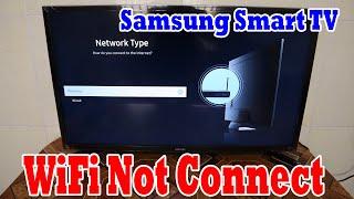 Samsung TV Not Connecting to Wifi  Samsung Smart TV Wifi Problems
