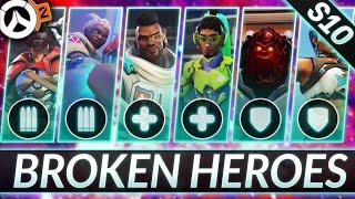 NEW BEST HEROES to MAIN for EVERY ROLE in SEASON 10 EASY WINS - Overwatch 2 Meta Guide