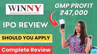 Winny Immigration ipo review Winny Immigration Limited IPO  GMP  Review  Analysis