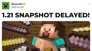 Mojang Just DELAYED The Next Minecraft 1.21 Snapshot + HUGE NEW BEDROCK UPDATE