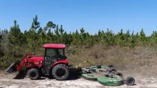 MOWING OVERGROWN Waterline easement